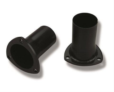 Hooker Reducers with 3 Inch Outlet 11036HKR Header Reducers, 3-Bolt Flange, Welded, 3.50 in. Inlet, 3.00 in. Outlet, Steel, Painted, Pair