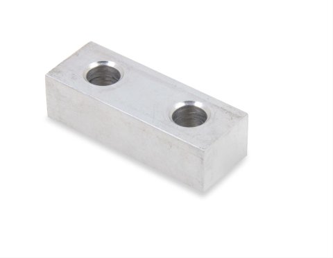 Hooker Blackheart Transmission Crossmember Spacers 71223012HKR Spacers, Aluminum, Natural, Designed for Crossmember, Ford, Each