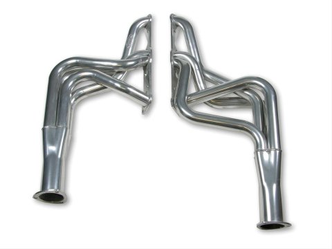 Hooker Competition Headers 4901-1HKR Headers, Competition, Long Tube, Steel, Ceramic Coated, Pontiac, 326-455