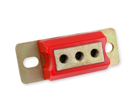 Hooker Blackheart Transmission Mounts 71223030HKR Mount, Red, Polyurethane, GM, Jeep, Each