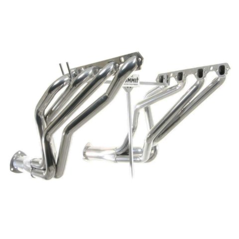 Hooker Competition Headers 6901-1HKR Headers, Competition, Long Tube, Steel, Ceramic Coated, Ford, Mercury, 260, 289, 302, 351W, Pair