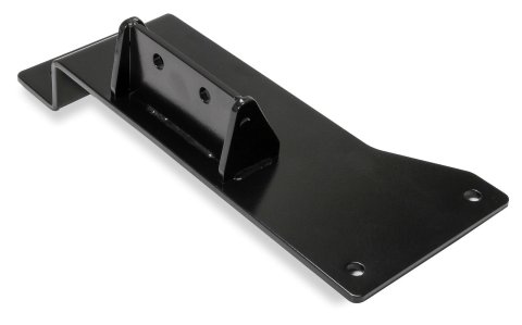 Hooker Blackheart Transmission Crossmembers for 1982-2004 S10, 1982-1990 S15, 1991-2004 SONOMA - 71222020HKR Crossmember, LS Engine Swap, Steel, Black Powdercoated, 4L80E, Chevy, GMC, RWD, Each