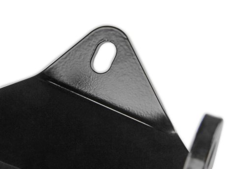 Hooker Blackheart Engine Mount Brackets BHS511 Motor Mounts, Swap, Frame Mount, Bolt-In, Steel, Black Powdercoated, Chevrolet, GMC, Small Block LS, Pair