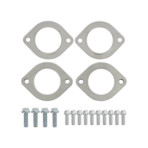 Hooker Blackheart Exhaust Manifolds BHS584 Manifold, Blackheart, Cast Iron, Black Ceramic Coated, Chevy, GMC, Dodge, Plymouth, Mopar Gen III Hemi, Pair