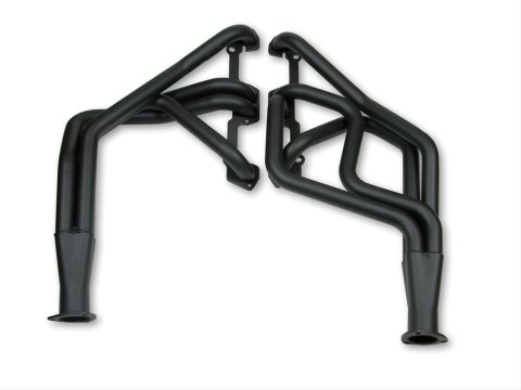 Hooker Competition Headers 5902HKR Headers, Competition, Long Tube, Steel, Painted, Dodge, D, W, Series Pickup, 273, 318, 340, 360, Pair