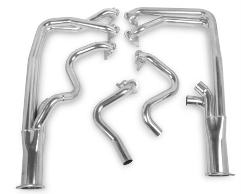 Hooker Super Competition Headers 6115-1HKR Headers, Competition, Long Tube, Steel, Ceramic Coated, Ford, Mercury, 429, 460, Pair