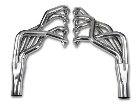 Hooker Blackheart Super Competition Headers 70101508-1HKR Headers, Competition, Long Tube, Steel, Silver Ceramic Coated, Buick, Chevy, Oldsmobile, Pontiac, LS Swap, Pair