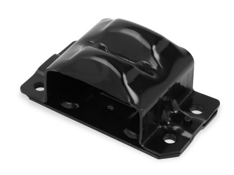 Hooker Clamshell Engine Mounts 71221004HKR Motor Mounts, FramePad, Bolt-In, Steel, Black Powdercoated, GM, Each