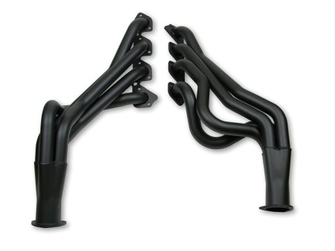 Hooker Competition Headers 6915HKR Headers, Competition, Long Tube, Steel, Painted, Ford, Mercury, 351C, 4V, Pair