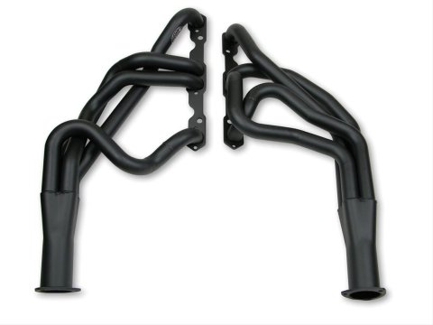 Hooker Super Competition Headers 2112HKR Headers, Competition, Long Tube, Steel, Painted, Chevy, Small Block, Pair