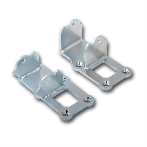Hooker Blackheart Engine Swap Motor Mount Kits 12613HKR Mounts, Swap, Complete Mount, Bolt-In, Steel, Zinc Plated, Chevy, Pontiac, Small Block LS, Hooker, Kit