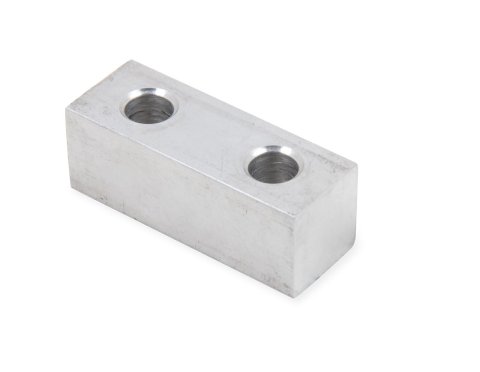 Hooker Transmission Crossmember Spacers 12657HKR Spacers, Aluminum, Natural, Designed To Use 71222007HKR Crossmember, Buick, Chevy, Oldsmobile, Pontiac, Each
