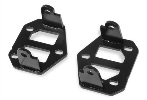 Hooker Blackheart Engine Swap Motor Mount Kits 71221029HKR Brackets, LS Swap, GM S10/Sonoma, Each