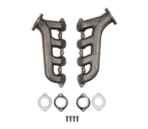 Hooker Blackheart LT Swap Exhaust Manifolds BHS516 GM LT- Cast Iron Raw, Pair