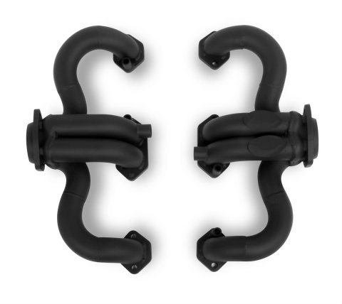 Hooker Street Force Headers 2061HKR Headers, Super Competition, Shorty, Steel, Painted, Chevy, 5.7L, Pair