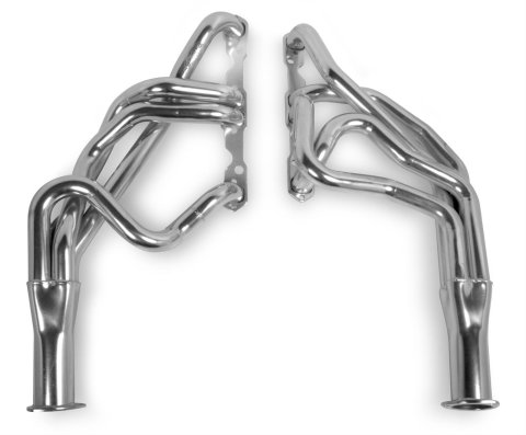 Hooker Super Competition Headers 2112-1HKR Headers, Competition, Long Tube, Steel, Ceramic Coated, Chevy, Small Block, Pair