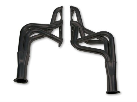 Hooker Competition Headers 4901HKR Headers, Competition, Long Tube, Steel, Painted, Pontiac, 326-455, Pair