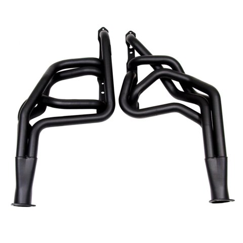 Hooker Competition Darkside Ceramic Coated Headers 5903-3HKR Headers, Competition, Long Tube, Steel, Black Coated, Dodge, Plymouth, 383, 400, 440, Pair