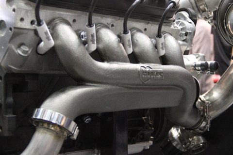 Hooker LS Turbo Exhaust Manifolds 8510HKR GM (except LS7 & LS9) - Natural Cast Finish