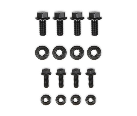 Hooker Blackheart Transmission Crossmembers BHS549 Crossmember, GM Gen III/IV, Gen V Swap, Blackheart, Steel, Black Powdercoat, Chevrolet, GMC, Each