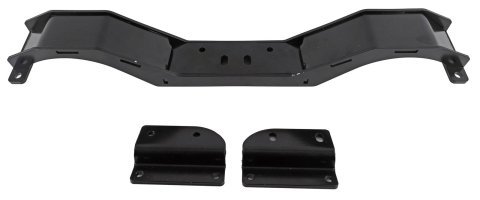 Hooker Blackheart Transmission Crossmembers for 1970-1981 CAMARO, FIREBIRD - 12616HKR-1 Crossmember, Steel, Black Hammertone, Auto, Manual, Chevy, Each
