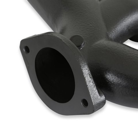 Hooker Blackheart LT Swap Exhaust Manifolds BHS5194 Manifold, Swap, Cast Iron, Black Ceramic Coated, Rear Dump, Universal, Pair