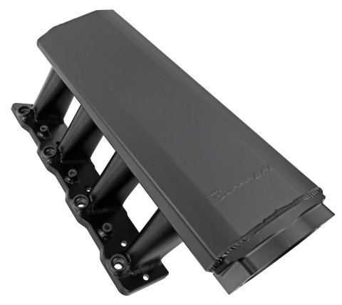 Holley Sniper EFI Fabricated Intakes 820042-1 Intake Manifolds, EFI, Fabricated, Cathedral Port, 102mm Throttle Body, 2,200-6,800 RPM, Aluminum, Black, Chevy, LS, 4.8-6.0L, Each