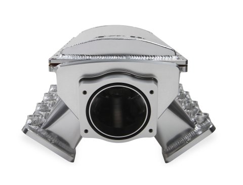 Holley Sniper EFI Fabricated Race Series Intake Manifolds 832141 Manifolds, EFI, Hi-Ram, Cathedral Port, 90mm Throttle Body, 2,100-8,200 RPM, Welded Aluminum, Silver, Chevy, LS, 4.8-6.0L, Each