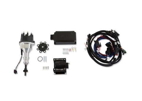 Holley Sniper EFI HyperSpark Distributor Kits 565-301K Ignition Systems, 1 EFI, HyperSpark, Ignition Box, Coil, Distributor, Wire Harness, Ford, Small Block, Windsor, Kit