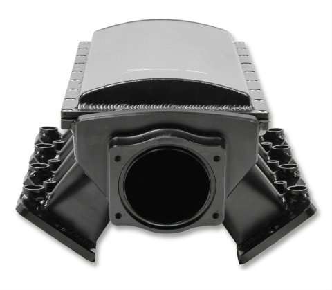 Holley Sniper EFI Fabricated Race Series Intake Manifolds 838232 Manifolds, EFI, Hi-Ram, Multi-port, Rectangular Port, 90mm Throttle Body, 2,100-8,200 RPM, Aluminum, Black, Chevy, LS, 6.0L, 6.2L, Each