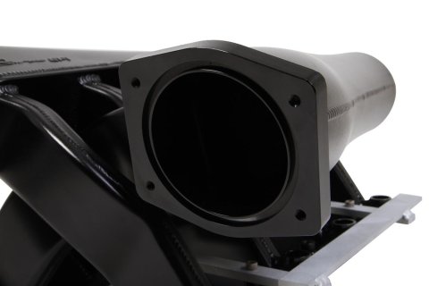 Holley Sniper Fabricated Dual Plenum Intake Manifolds 820202 Manifolds, EFI, Plenum, Cathedral Port, 92mm Throttle Body, 1,00-6,800 RPM, Aluminum, Black, Chevy, LS, 4.8-6.0L, Each