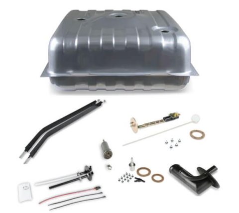Holley Sniper EFI Fuel Tank Systems 19-478 Tanks, Sniper, 25 Gallon, Steel, Silver, Pump, 13.5V, 106 gph, 1/4 in. Female Thread, Sending Unit, 0-90 ohm, Chevy, GMC, Kit