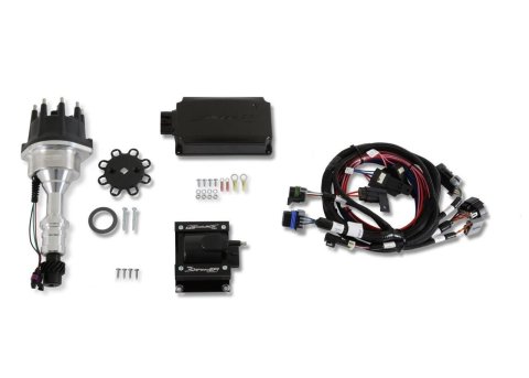 Holley Sniper EFI HyperSpark Distributor Kits 565-310K Ignition Systems, 1 EFI, HyperSpark, Ignition Box, Coil, Distributor, Wire Harness, Oldsmobile, 260-455ci, Kit