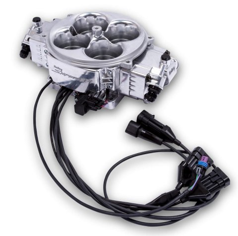 Holley Sniper EFI Stealth 4500 Fuel Injection Systems 550-841 Systems, EFI, 4500, Throttle Body, Polished, Flange, 1440 cfm, Injectors, Harness, Tuner, Kit