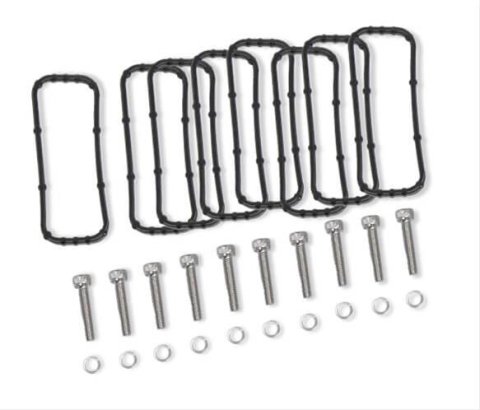 Holley Sniper Intake O-Ring and Mounting Hardware Kits 870002 Manifold Installation, EFI, O-Ring, Gaskets, Hardware, Stock Port, Mod-Motor Manifold, Chevy, LS, 5.47L, 6.0L, Kit