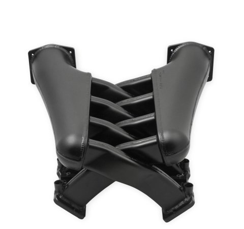 Holley Sniper Fabricated Dual Plenum Intake Manifolds 822242 Manifolds, EFI, Plenum, Rectangular Port, 102mm Throttle Body, 1,600-6,800 RPM, Welded Aluminum, Black, Chevy, LS, 6.0-6.2L, Each