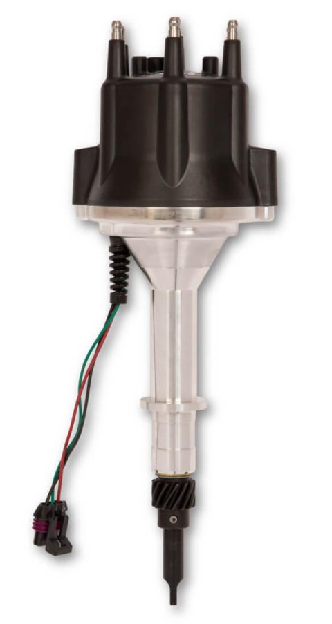 Holley Sniper EFI HyperSpark Distributors 565-307BK Distributors, EFI, HyperSpark, HEI Cap, Hall Effect, Billet Housing, Black, Ignition Module, Jeep, AMC, Inline, 6 Cylinder, 4.2L, Each