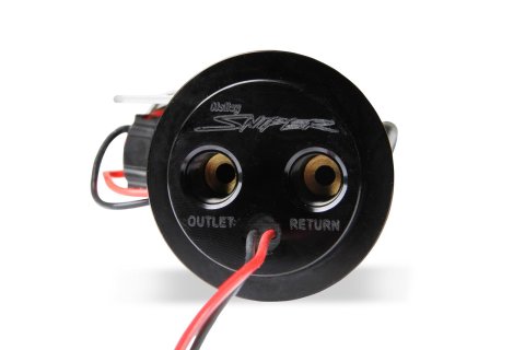 Holley Sniper In-Tank Retrofit Fuel Pump Modules for 1983-1986 CAPRI, 1983-1997 MUSTANG - 12-345 Pumps, Sniper, In-Tank, Retrofit, Electric, 12 Volt, 90 gph, 5/16 in. Inlet, -6AN O-ring Outlet, Sending Unit, Ford, Mustang, Each