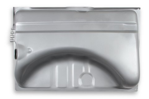 Holley Sniper Stock Replacement Fuel Tanks 19-533 Tanks, Sniper, Replacement, 16 Gallons, Lock Ring Included, Steel, Silver, Chrysler, Dodge, Plymouth, Each