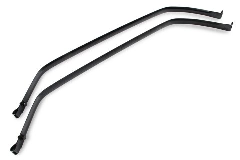 Holley Sniper Fuel Tank Straps 19-559 Mounting and Adapters, Straps, Steel, Galvanized, Buick, Chevrolet, Oldsmobile, Pontiac, Pair