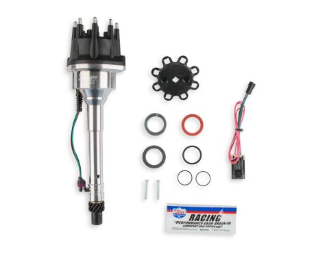 Holley Sniper EFI HyperSpark Distributors 565-309 Distributors, EFI, HyperSpark, HEI Cap, Hall Effect, Billet Housing, Polished, Ignition Module, Chevy, Big Block, Mark V, 427ci, 454ci, Each