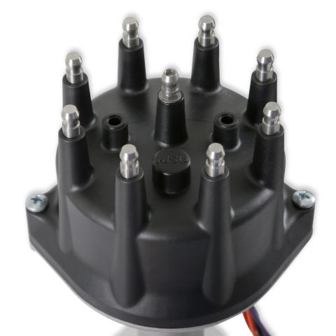Holley Sniper HyperSpark Ready to Run Small Cap Distributors 565-344 Distributors, EFI, HyperSpark, HEI Cap, Hall Effect, Aluminum Housing, Ignition Module, Chrysler, Dodge, Plymouth, Block, 273-360ci, Each