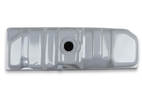 Holley Sniper Stock Replacement Fuel Tanks 19-536 Tanks, Sniper, 25 Gallon, Replacement, Steel, Silver Powdercoat, Lock Ring Included, Chevy, GMC, Trucks, Each