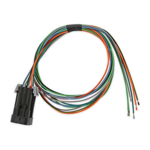 Holley Sniper 2 EFI Input/Output Wiring Harnesses 558-497 Wire Harnesses, EFI, Harness, Throttle Body Injection, Speed Density Metered, 6-pin Female Connector, Each