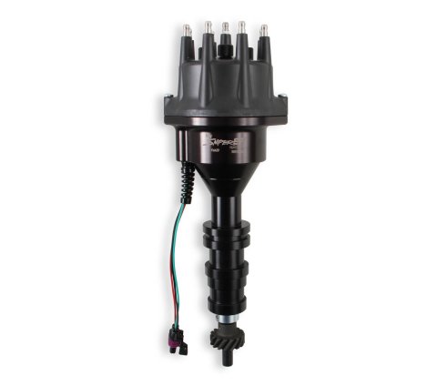 Holley Sniper EFI HyperSpark Distributors 565-323BK Distributors, EFI, HyperSpark, HEI Cap, Hall Effect, Billet Housing, Black, Ignition Module, Ford, Big Block, FE, 332-428ci, Each