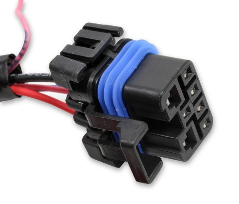 Holley Sniper EFI Main Wiring Harnesses 558-490 Wire Harnesses, EFI, Harness, Throttle Body Injection, Speed Density Metered, 6 ft. Wire Loom, Black, Split Braided, Kit