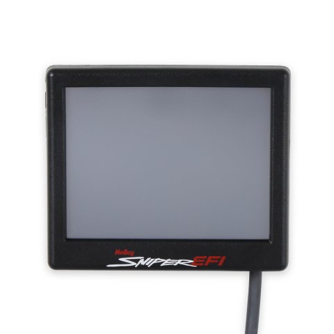 Holley Sniper 2 EFI 3.5 in. LCD Touch Screen Controllers 553-202 Controllers, EFI, LCD, Screen, for Systems, Tuning Options, Basic and Advanced, Mount, Harness, SD Card, Each
