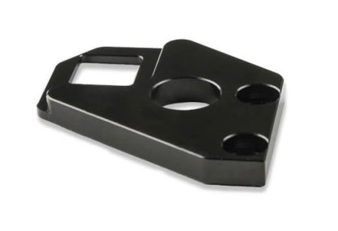 Holley Sniper EFI Cable Bracket Kits 870019 Brackets, EFI, Throttle Mount, Intake Manifold, Aluminum, Black, for EFI, Fabricated, with Hardware, Chevy, LS, 6.2L, Kit