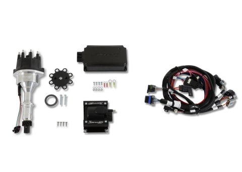 Holley Sniper EFI HyperSpark Distributor Kits 565-314K Ignition Systems, 1 EFI, HyperSpark, Ignition Box, Coil, Distributor, Wire Harness, Pontiac, 326-455ci, Kit