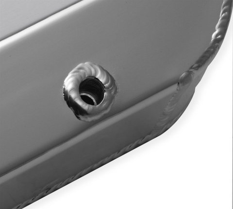 Holley Sniper Fabricated Aluminum Valve Covers 890013 Covers, EFI, Fabricated, Aluminum, 3.25 in. Tall, Black, 1.25 in. Breather Hole, Hardware, Ford, 260-351ci, Windsor, Pair